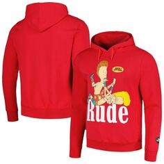 Пуловер с капюшоном Freeze Max Beavis And Butt-Head, красный