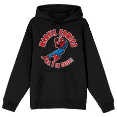 Пуловер с капюшоном BIOWORLD Spider-Man, черный