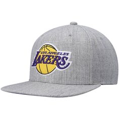 Бейсболка Mitchell &amp; Ness Los Angeles Lakers, серый