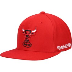 Бейсболка Mitchell &amp; Ness Chicago Bulls, красный