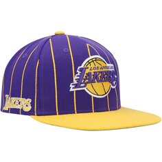 Бейсболка Mitchell &amp; Ness Los Angeles Lakers, фиолетовый