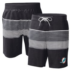 Пляжные шорты G-III Sports by Carl Banks Miami Dolphins, черный