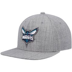 Бейсболка Mitchell &amp; Ness Charlotte Hornets, серый