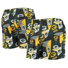 Пляжные шорты FOCO Green Bay Packers, зеленый