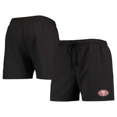 Пляжные шорты FOCO San Francisco 49Ers, черный