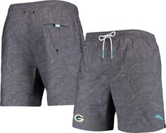 Пляжные шорты Tommy Bahama Green Bay Packers, черный