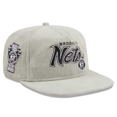 Бейсболка New Era Brooklyn Nets, серый