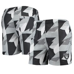 Пляжные шорты FOCO Las Vegas Raiders, черный