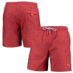 Пляжные шорты Tommy Bahama Atlanta Falcons, красный