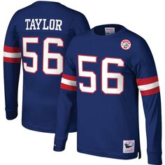 Футболка с длинным рукавом Mitchell &amp; Ness New York Giants, роял