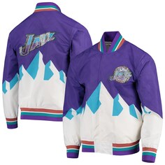 Куртка Mitchell &amp; Ness Utah Jazz, фиолетовый