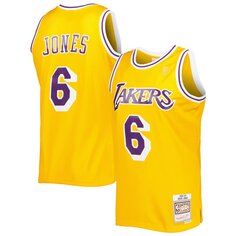 Джерси Mitchell &amp; Ness Los Angeles Lakers, золотой