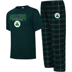 Пижамный комплект College Concepts Boston Celtics, зеленый