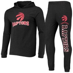 Пижамный комплект Concepts Sport Toronto Raptors, черный