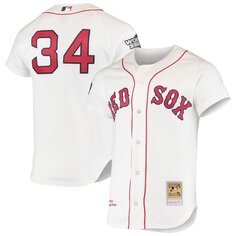 Джерси Mitchell &amp; Ness Boston Red Sox, белый
