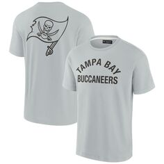 Футболка с коротким рукавом Fanatics Signature Tampa Bay Buccaneers, серый