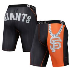 Боксеры Ethika San Francisco Giants, черный