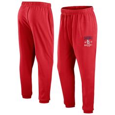 Спортивные брюки Fanatics Branded St Louis Cardinals, красный