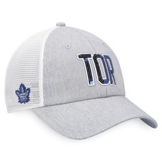 Бейсболка Fanatics Branded Toronto Maple Leafs, серый