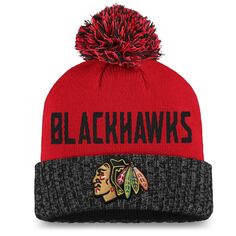 Шапка Fanatics Branded Chicago Blackhawks, красный