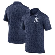 Поло с коротким рукавом Nike New York Yankees, нави