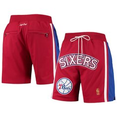 Шорты Mitchell &amp; Ness Philadelphia 76Ers, красный