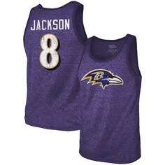 Майка Majestic Threads Baltimore Ravens, фиолетовый