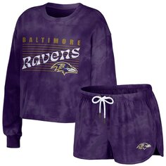 Пижамный комплект WEAR by Erin Andrews Baltimore Ravens, фиолетовый