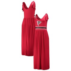 Платье макси G-III 4Her by Carl Banks Atlanta Falcons, красный
