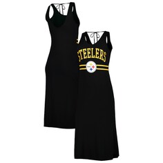 Платье макси G-III 4Her by Carl Banks Pittsburgh Steelers, черный