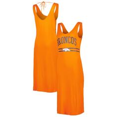 Платье макси G-III 4Her by Carl Banks Denver Broncos, оранжевый
