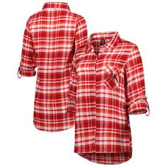 Ночная рубашка Concepts Sport Tampa Bay Buccaneers, красный
