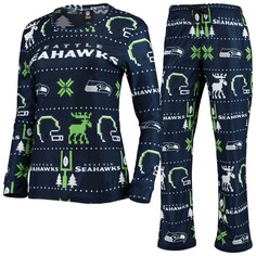 Пижамный комплект FOCO Seattle Seahawks, нави