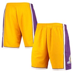 Шорты Mitchell &amp; Ness Los Angeles Lakers, золотой