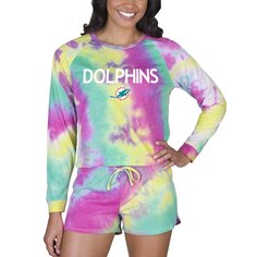 Пижамный комплект Concepts Sport Miami Dolphins