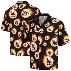Рубашка PLEASURES Los Angeles Dodgers, черный