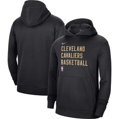 Пуловер с капюшоном Nike Cleveland Cavaliers, черный