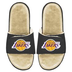 Шлепанцы ISlide Los Angeles Lakers, черный