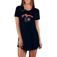Ночная рубашка Concepts Sport Philadelphia Flyers, черный