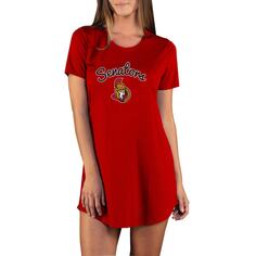 Ночная рубашка Concepts Sport Ottawa Senators, красный