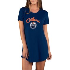 Ночная рубашка Concepts Sport Edmonton Oilers, нави