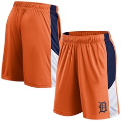 Шорты Fanatics Branded Detroit Tigers, оранжевый