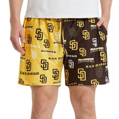 Шорты Concepts Sport San Diego Padres, коричневый