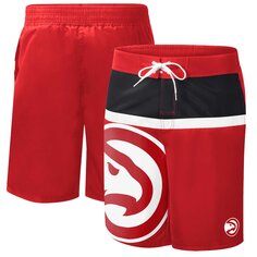 Пляжные шорты G-III Sports by Carl Banks Atlanta Hawks, красный
