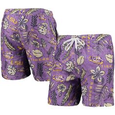 Пляжные шорты Wes &amp; Willy Lsu Tigers, фиолетовый