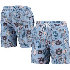 Пляжные шорты Wes &amp; Willy Auburn Tigers, синий