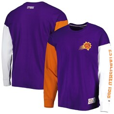 Футболка с длинным рукавом Tommy Jeans Phoenix Suns, фиолетовый