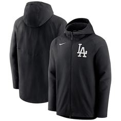 Толстовка на молнии Nike Los Angeles Dodgers, черный