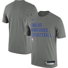 Футболка с коротким рукавом Nike Dallas Mavericks, серый