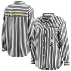 Рубашка WEAR by Erin Andrews Pittsburgh Steelers, черный